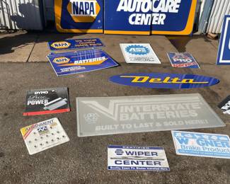 Metal signs