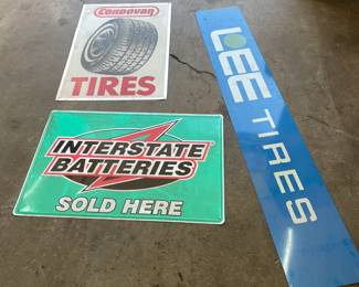 Metal signs