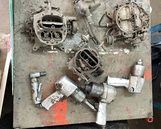 Misc Carbs and air tools condition unknown