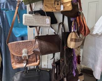 Vintage coach purse, Dooney & Bourke, American West, Judith Lieber purses