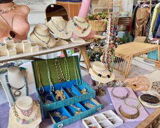 Vintage Costume & Sterling Silver Jewelry necklaces, earrings, bracelets, brooches