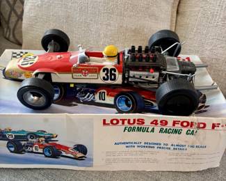 vintage Racing Car Lotus 49 Ford