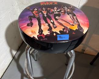 KISS Destroyer bar stool