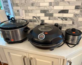 Electric pizza oven