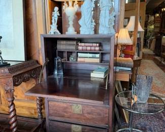 Drop front desk 