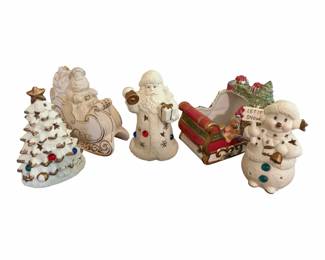 Vintage Porcelain Holiday Decor