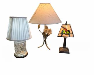 A Trio Of Accent Lamps