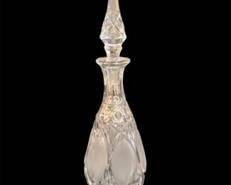 Vintage Princess House Lead Crystal Decanter