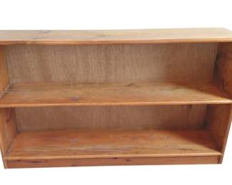 Vintage Wooden Display Shelf