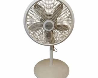White Lasko Oscillating Fan