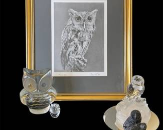 Swarovski Crystal, Cristal DArques More Owls