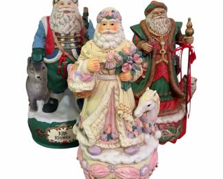 Vintage Santa Claus Figurines