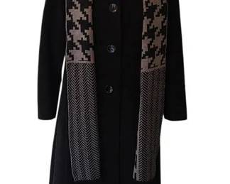 Black Appleseeds Petites Winter Wool Coat