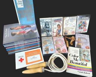 Vintage Retro Fitness Items Collection