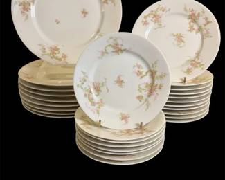 Vtg Haviland Limoges Dinner, Dessert Bread Butter Plates