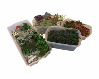 Artificial Flowers Greenery Mystery Lot