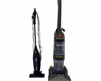 Pair Of Upright Corded Vacuum Cleaners