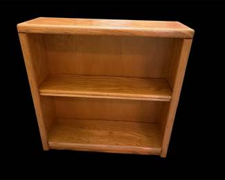 Two Shelf Wooden Bookcase