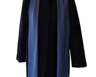 Talbots Wool Coat Cashmere Scarf