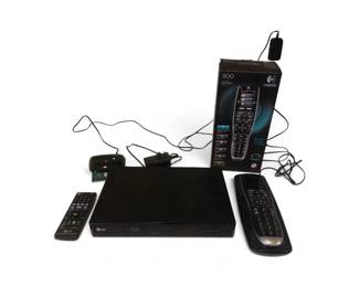 LG Bluray Player Logitech Harmony 900 Remote Bundle