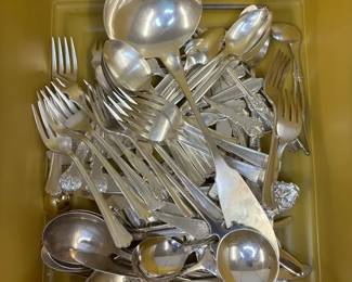 Silverplated Utensil Lot