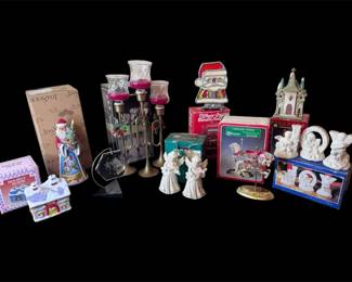 Holiday Decor Stored In Their Original Boxes