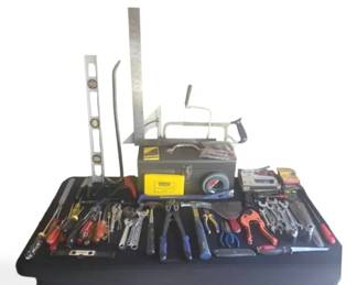 Large Hand Tool Lot Carpentry, Automotive DIY Assortment