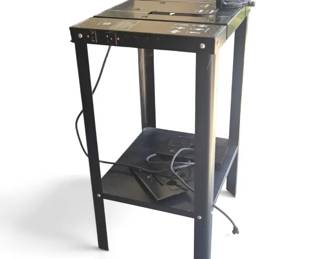 Vintage Black Decker Electric Woodworking Router Table Stand with Safety Switch