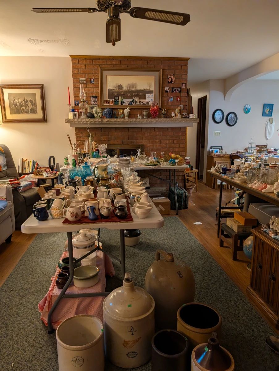 inside the house