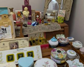 perfume & ladies dresser items