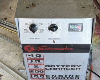 Lot 117: Schumacher Battery Charger and Engine Starter