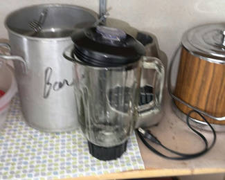 Lot 105: Kitchen Appliances and Servingware Assortment