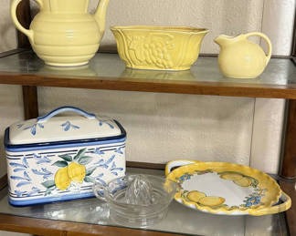 Lot 139: Assorted Ceramic and Glass Kitchenware