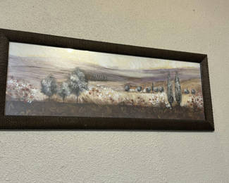 Lot 217: Framed Landscape Wall Art