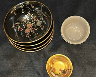 Lot 3: Decorative Bowls and Bird Figurines