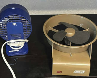 Lot 46: Two Portable Electric Fans