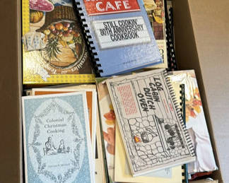 Lot 148: Assorted Cookbooks and Recipe Booklets