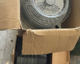 Lot 115: Food Dehydrator Trays and Base Components