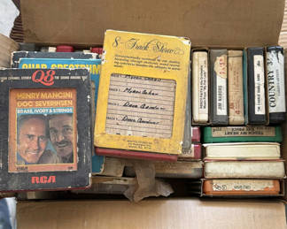Lot 122: Assorted Vintage 8-Track Stereo Tapes