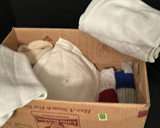 Lot 255: Assorted Knit and Waffle Weave Towels and Cloths