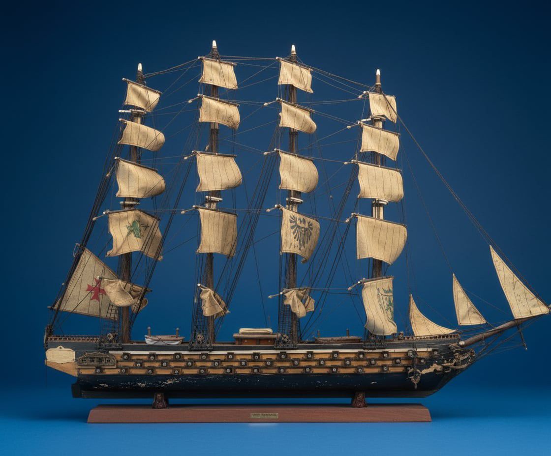 Fragata Española 1780 Model Ship