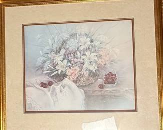 Lena Liu Limited Edition Signed and Numbered Floral Print
