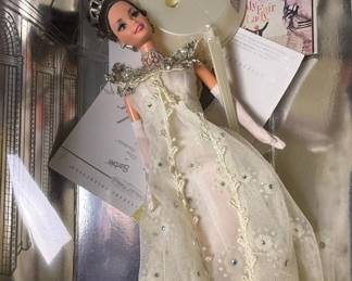 1995 Mattel Hollywood Legends Collection My Fair Lady Barbie Dolls