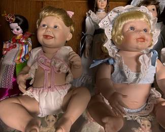 Vintage Porcelain Dolls