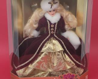 1996 Happy Holidays Barbie Doll Special Edition