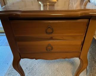 Bassett Furniture French Provincial Style Nightstand
