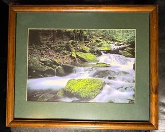 Scott West Green Briar Creek In Winter Photograph