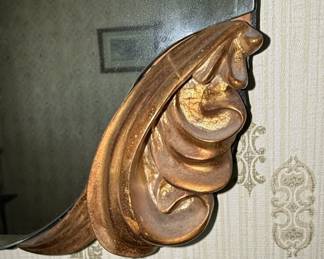 Hollywood Regency Style Wall Mirror