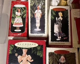 Assorted Hallmark Keepsake Ornaments