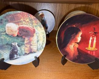 Pemberton & Oakes Donald Zolan 'Little Friends' Miniature Plate Collection